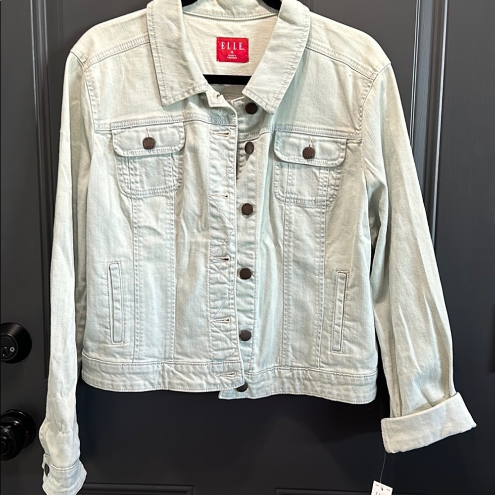 NWT Elle denim jacket XL